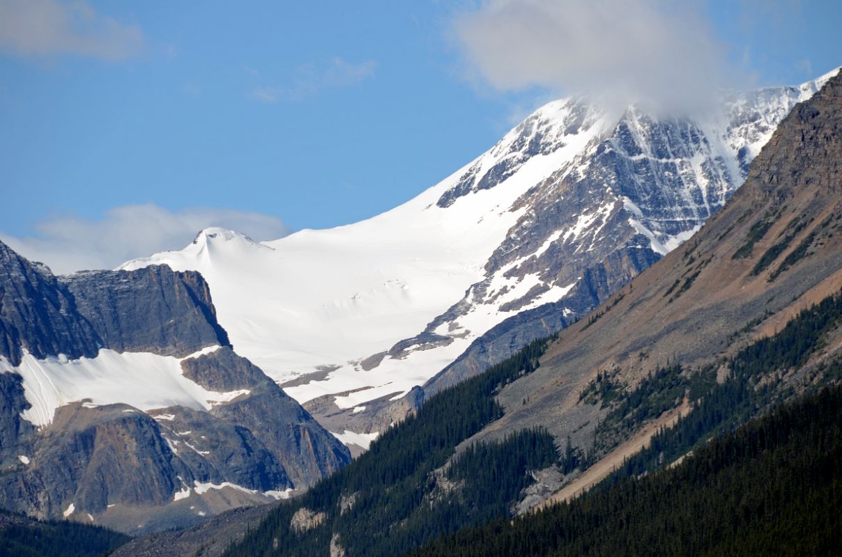 05 McDonnell Peak and Bennington Peak Up Astoria River Valley From Edith Cavell Road